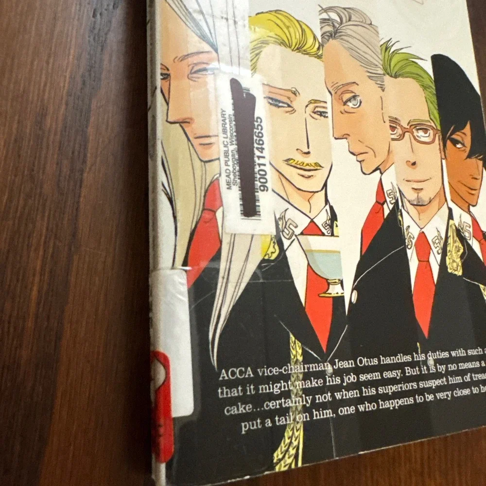 ACCA 13-Territory Inspection Department Manga Volumes 1-4 English PB Ex-Library